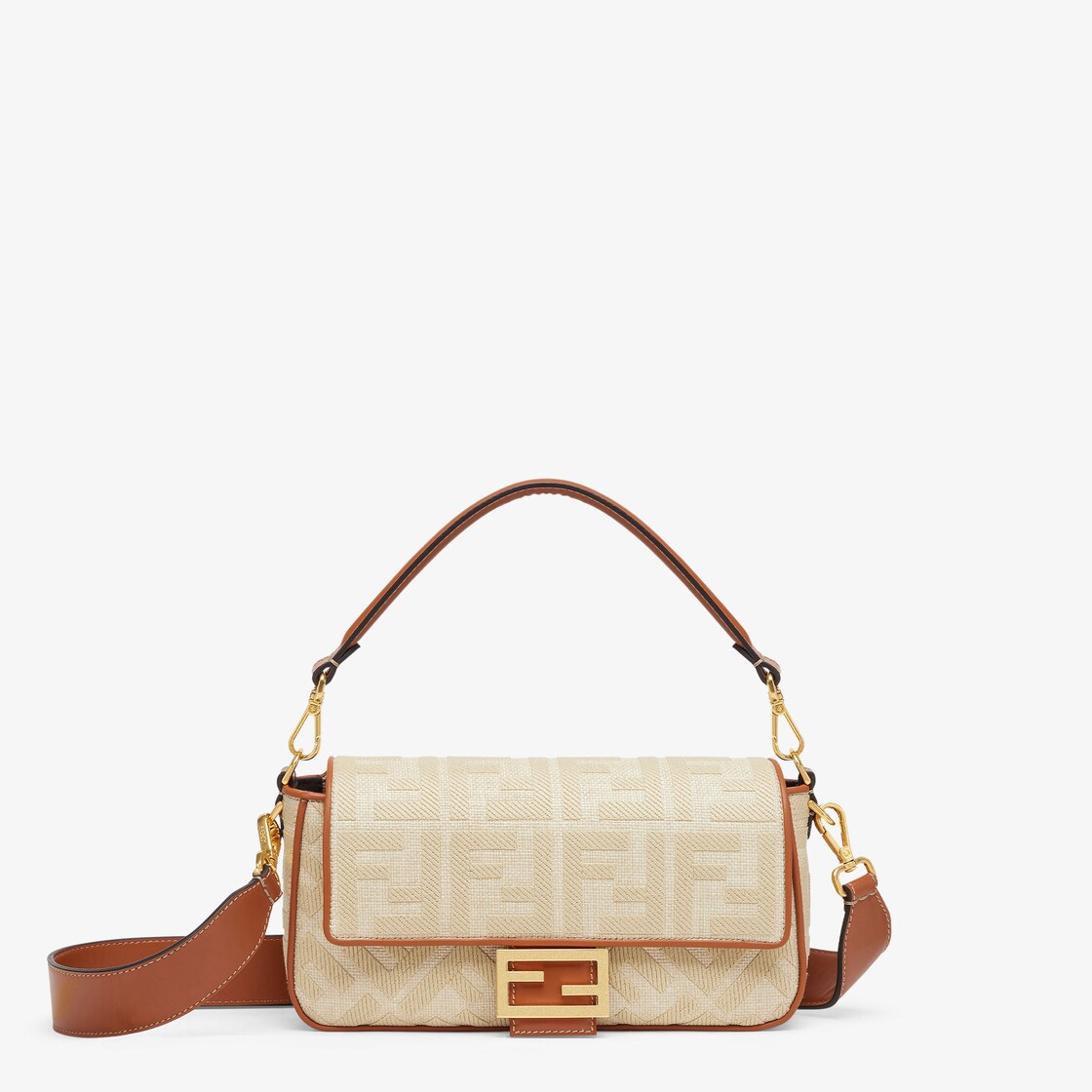 Baguette Raffia Beige Fendi