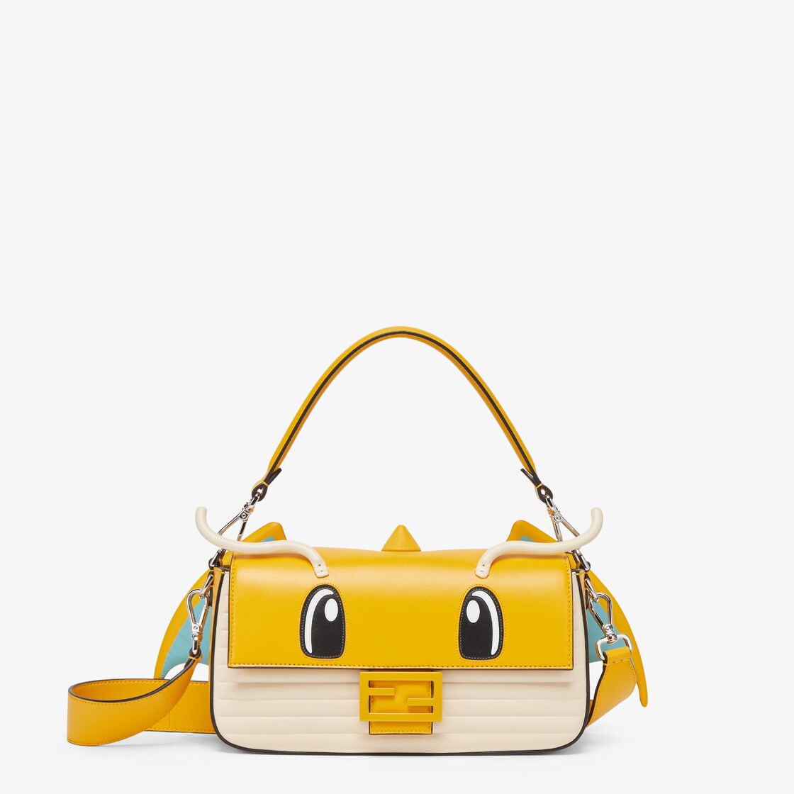 Fendi baguette yellow sale