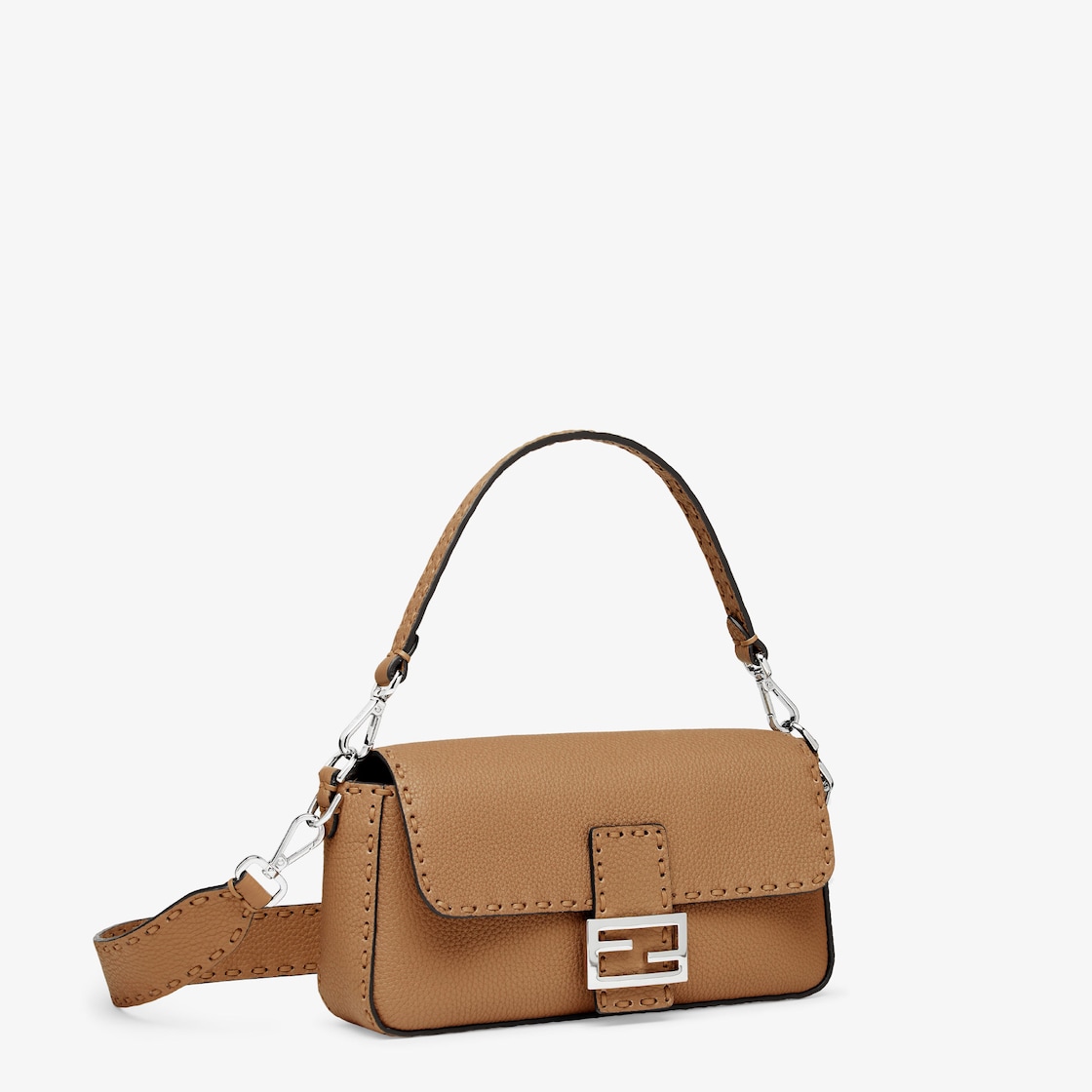 バゲット カーフレザー ブラウン | Fendi バゲット カーフレザー ブラウン | Fendi