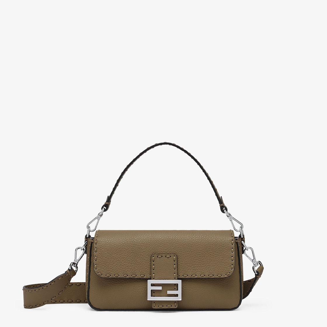 バゲット カーフレザー グリーン | Fendi バゲット カーフレザー グリーン | Fendi