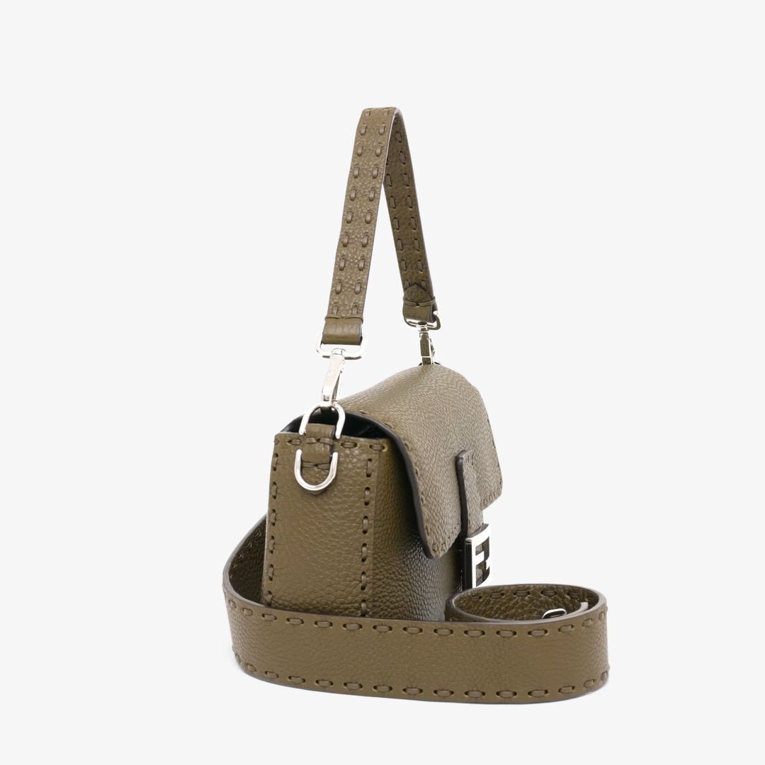 バゲット カーフレザー グリーン | Fendi バゲット カーフレザー グリーン | Fendi