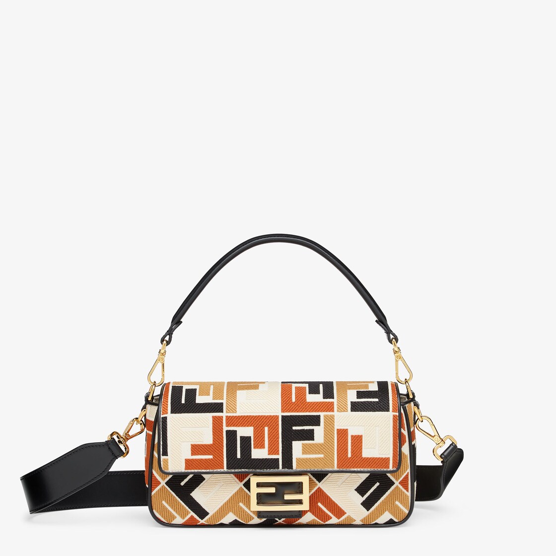 Bolsa Tiracolo Fendi Promoções - Baguette Feminino Amarelas