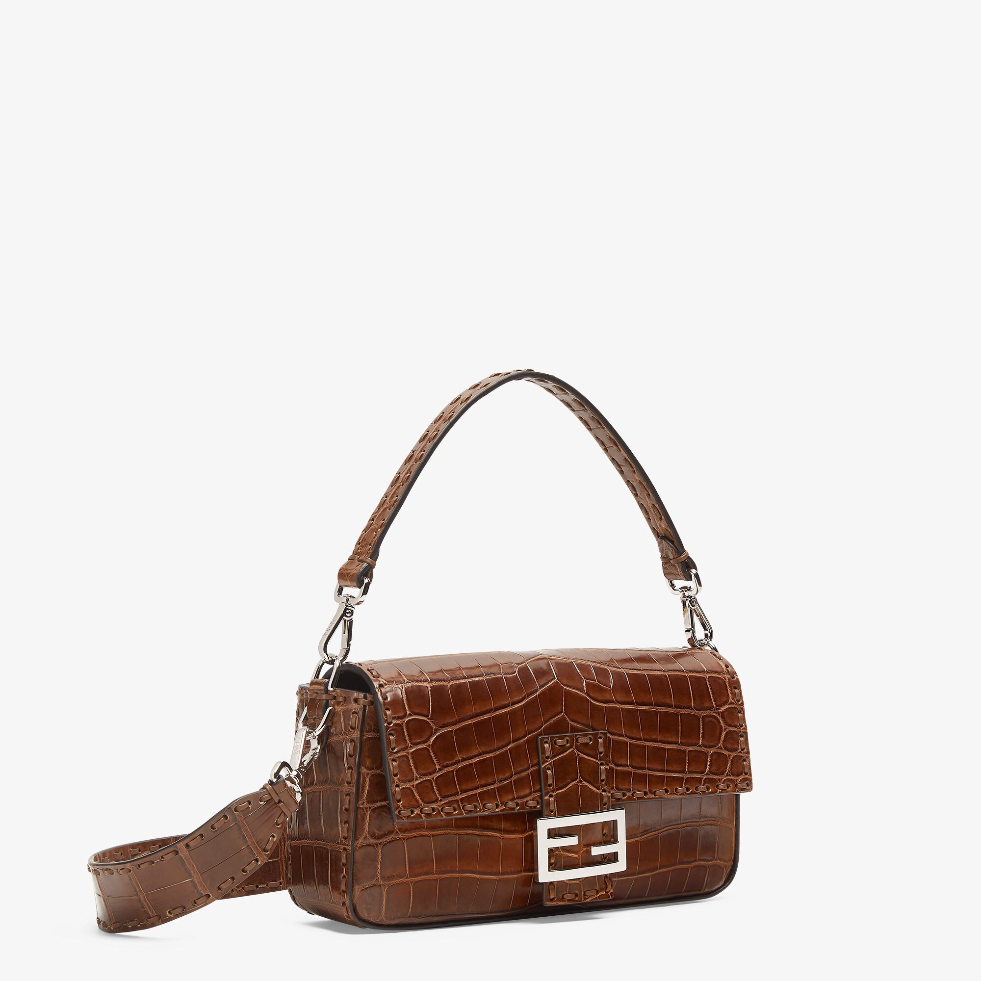 バゲット プレシャスレザー ブラウン | Fendi