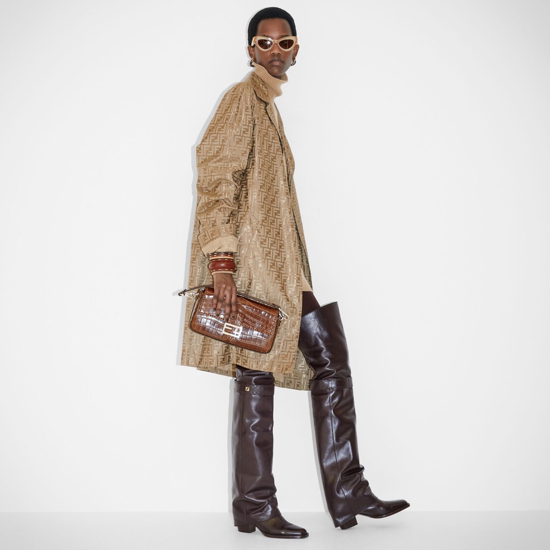 Baguette Precious skin Brown - Image 6/6