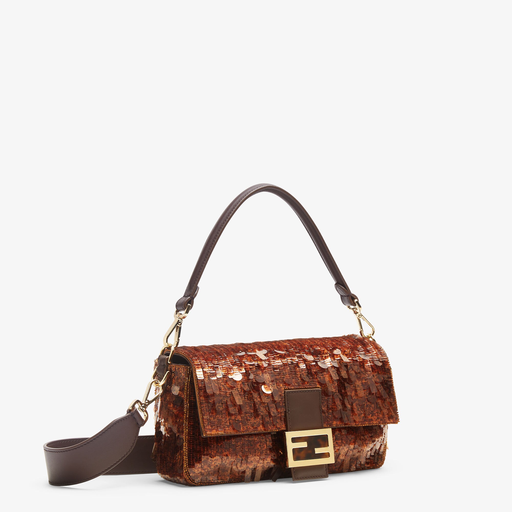 【FENDI】BAGUETTE CUOIO ROMANO D◆8BR600AUSZ Baguette Cuoio Romano leather Blue | Fendi