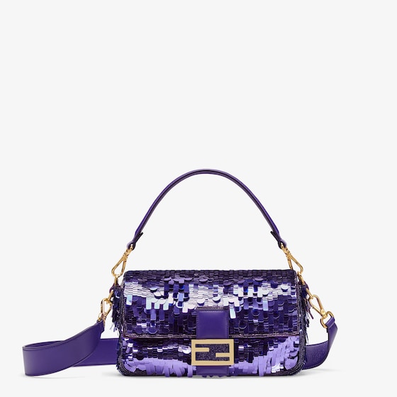 Fendi Baguette In Purple