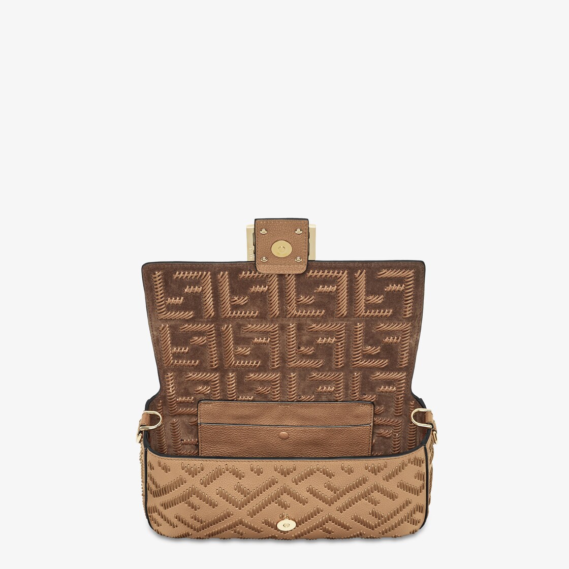 Baguette Cuoio Romano leather Beige - Image 4/5