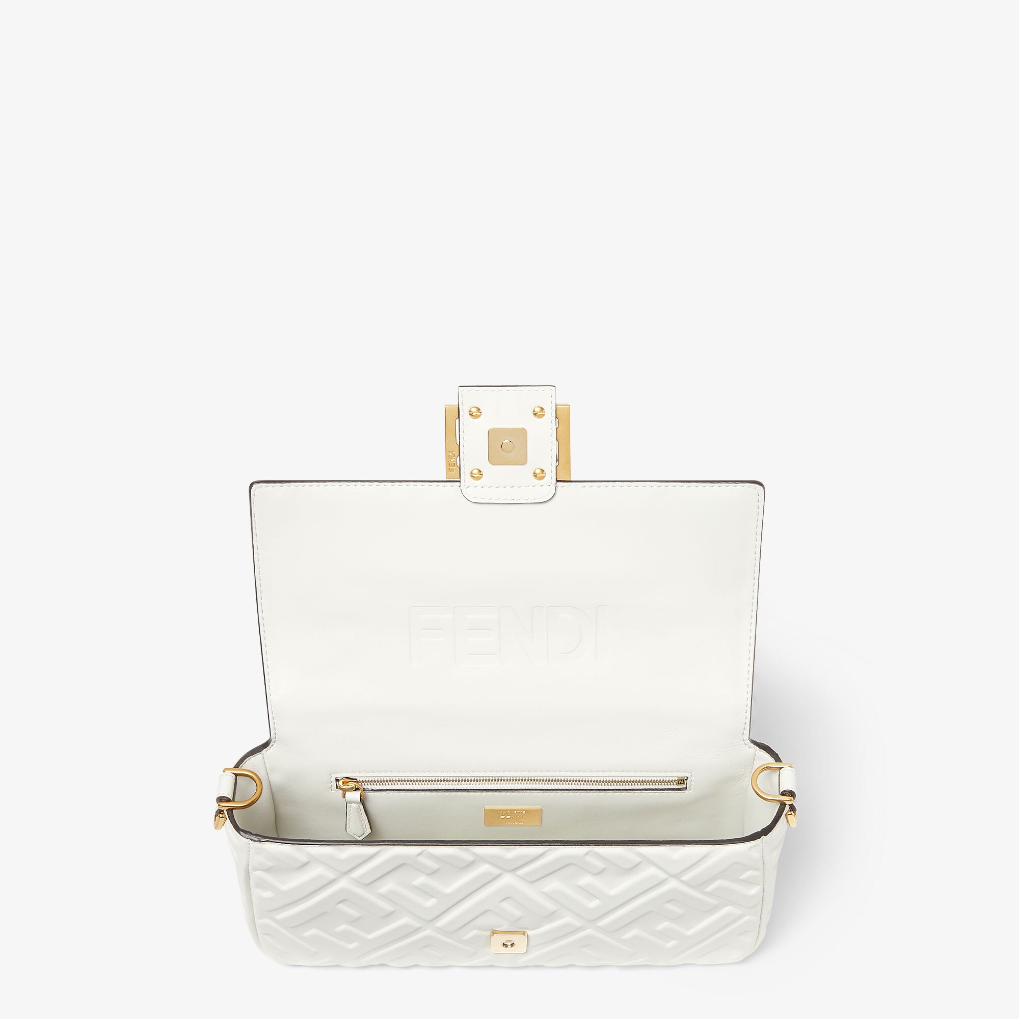 Baguette Leather White | Fendi