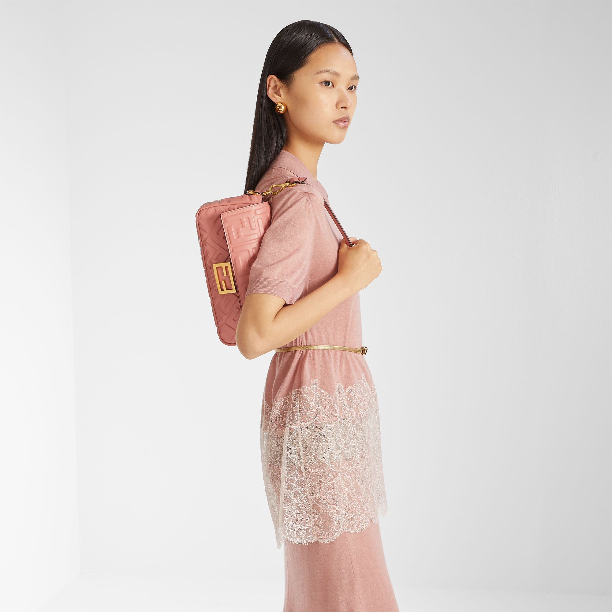 Baguette® Leather Pink Fendi