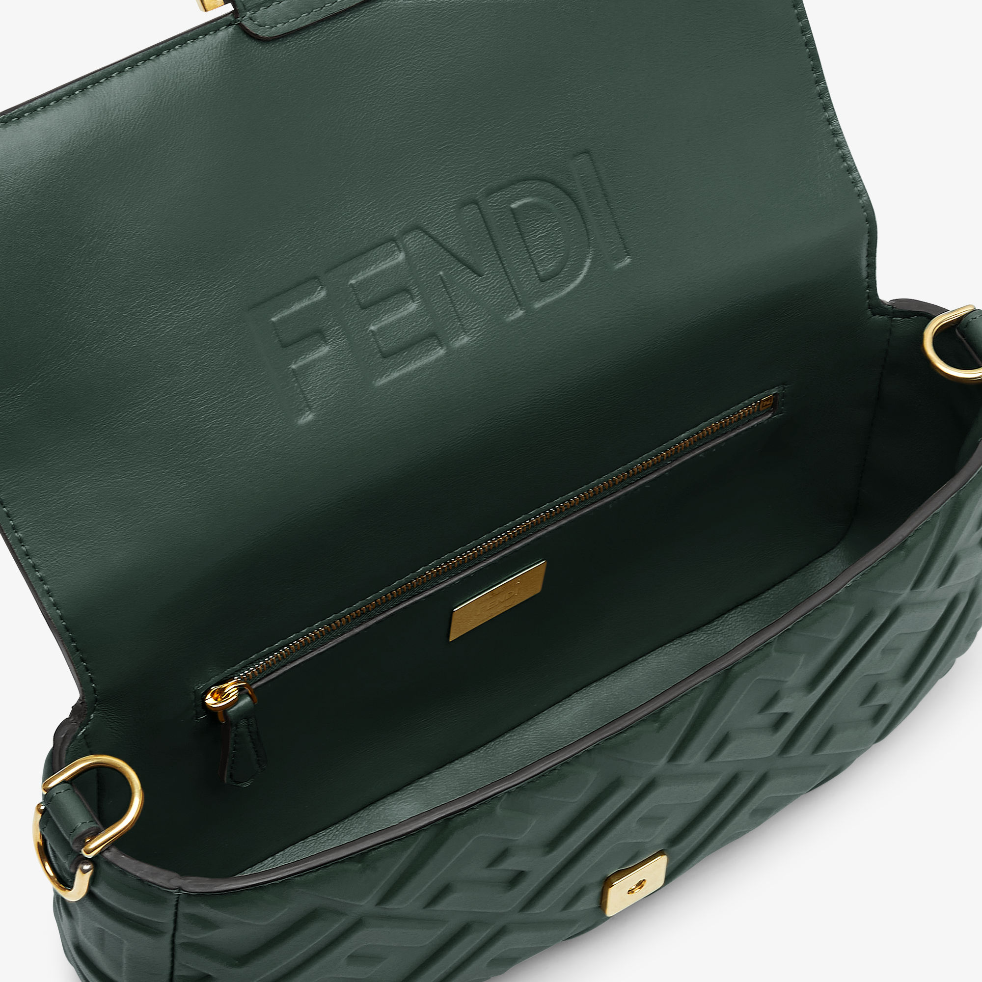 Baguette® Leather Green | Fendi