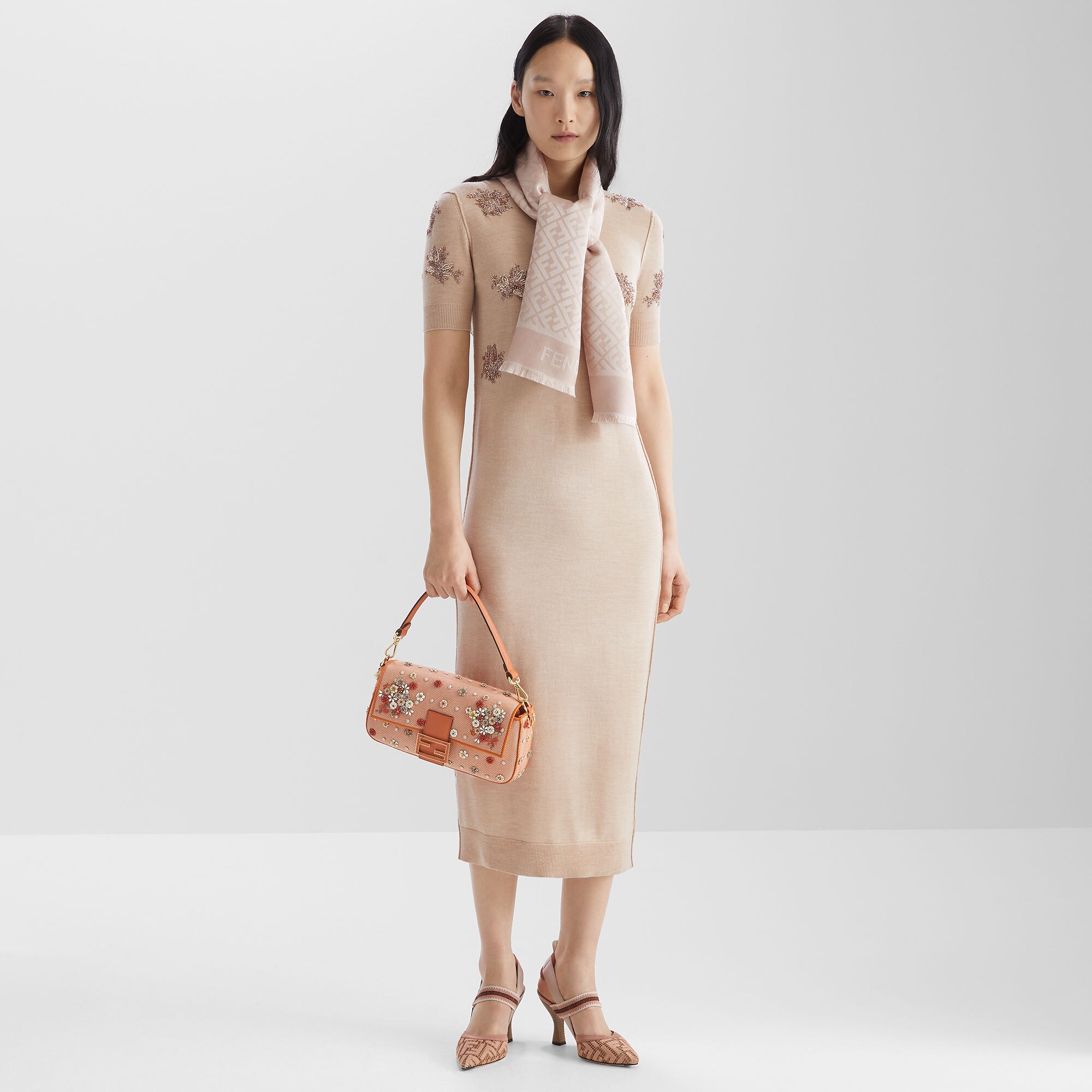 Baguette Fabric Orange | Fendi