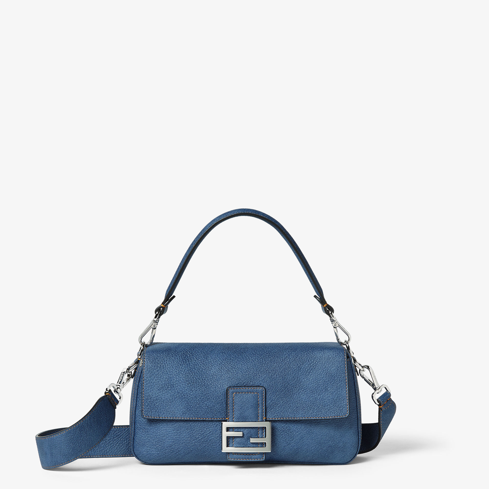バゲット カーフレザー ブルー | Fendi バゲット カーフレザー ブルー | Fendi