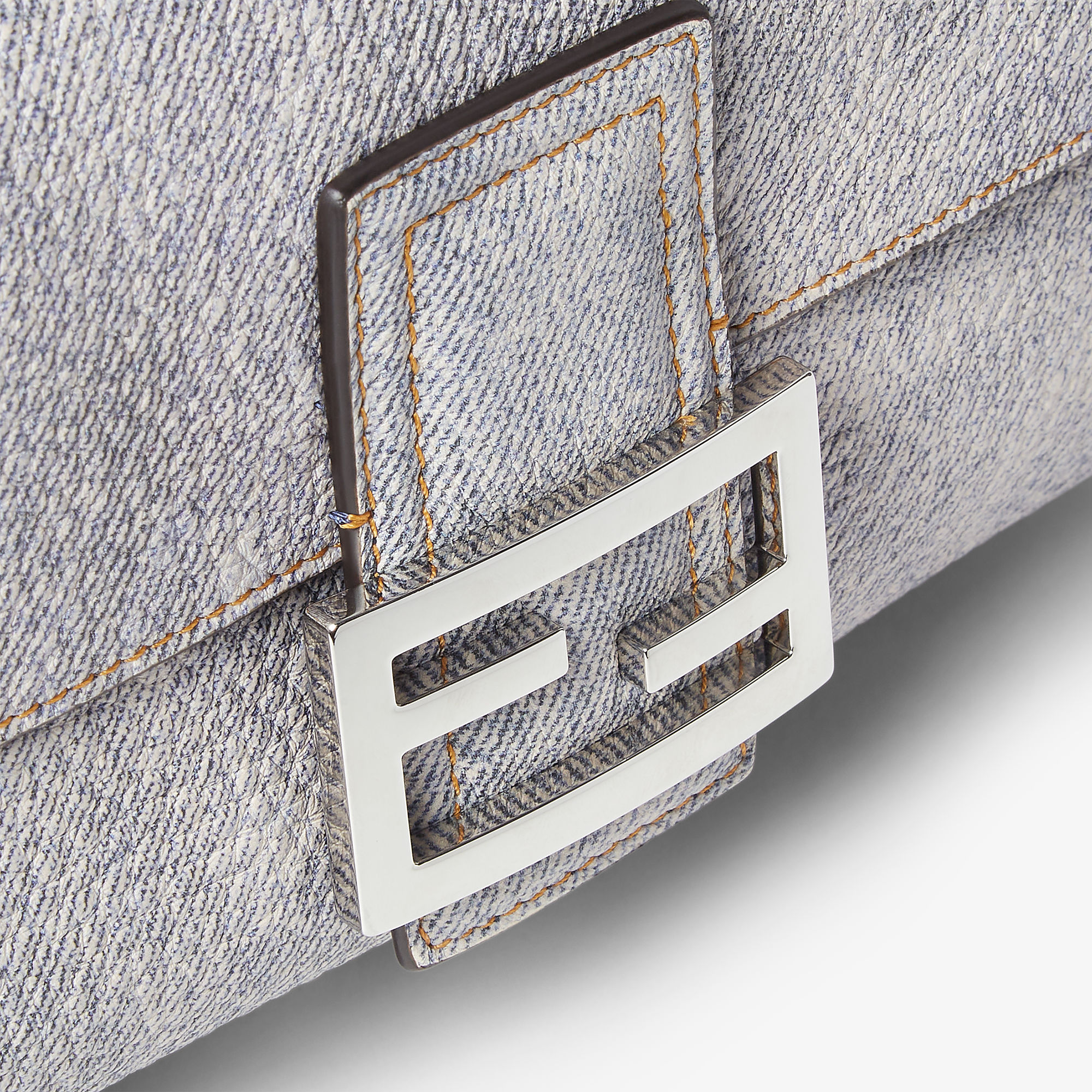 【FENDI】BAGUETTE CUOIO ROMANO D◆8BR600AUSZ Baguette Cuoio Romano leather Blue | Fendi
