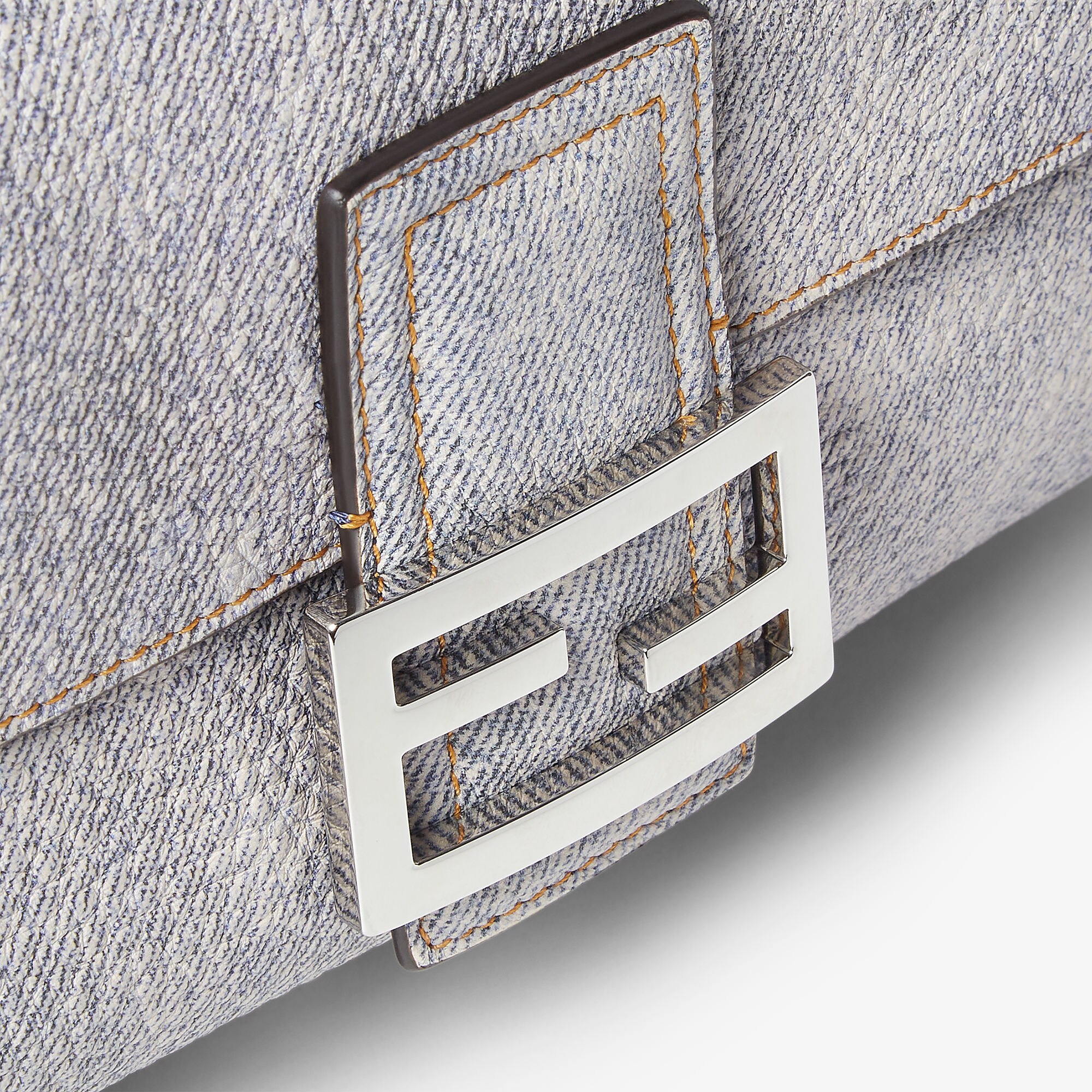 【FENDI】BAGUETTE CUOIO ROMANO D◆8BR600AUSZ Baguette Cuoio Romano leather Blue | Fendi
