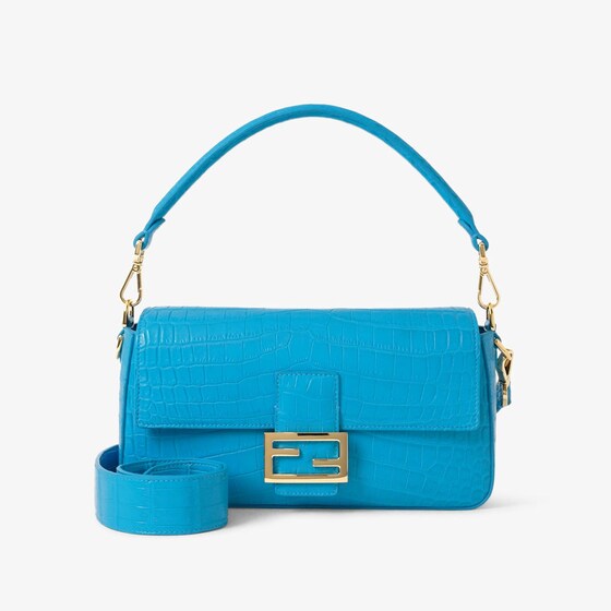 Fendi Baguette In Blue