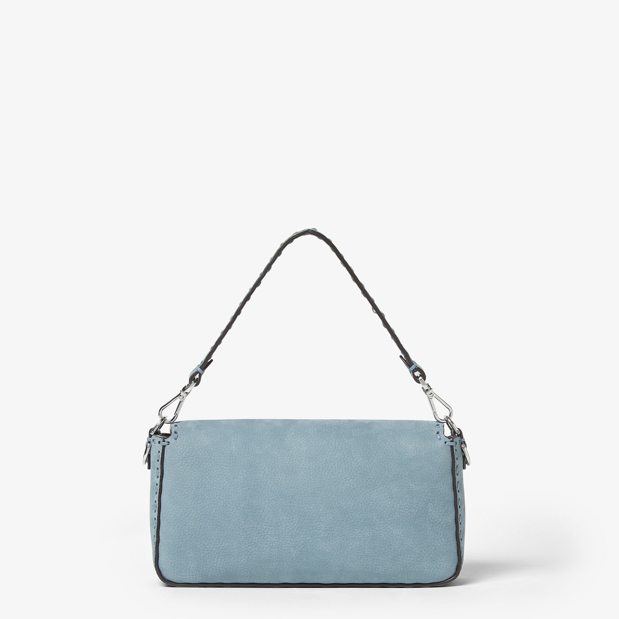 ブルガリバック　Romane Medium Women's Blue & Bordeaux Leather top handle bag | Valextra Iside