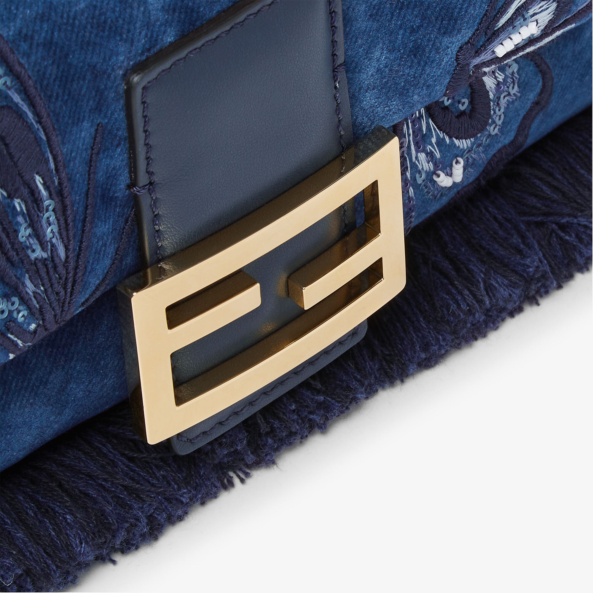 Baguette® Fabric Blue | Fendi