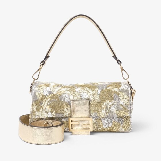 Fendi Baguette In Gold