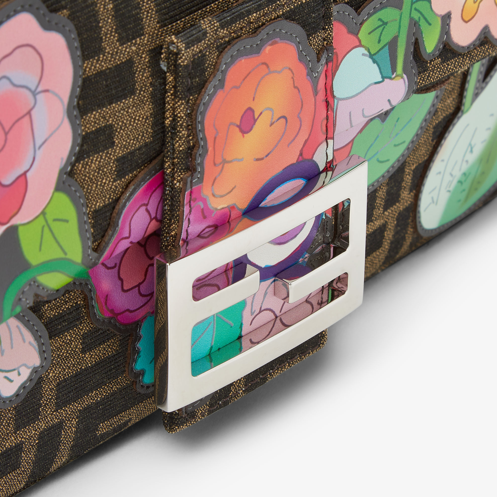 FENDI 花柄リラックスフィットパンツ Fantastic Fendi Future Wrappy Silk Multicolor | Fendi