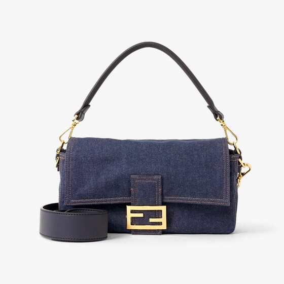 Fendi Baguette In Blue