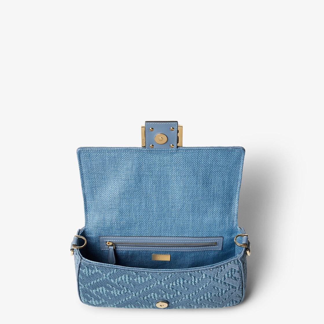 Baguette® Raffia-effect material Blue - Image 5/5