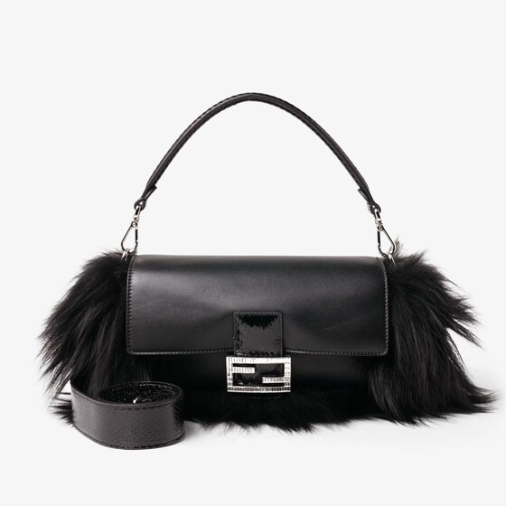 Fendi Baguette In Black