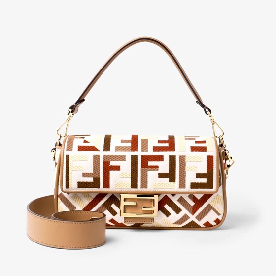 Fendi Baguette In Multi