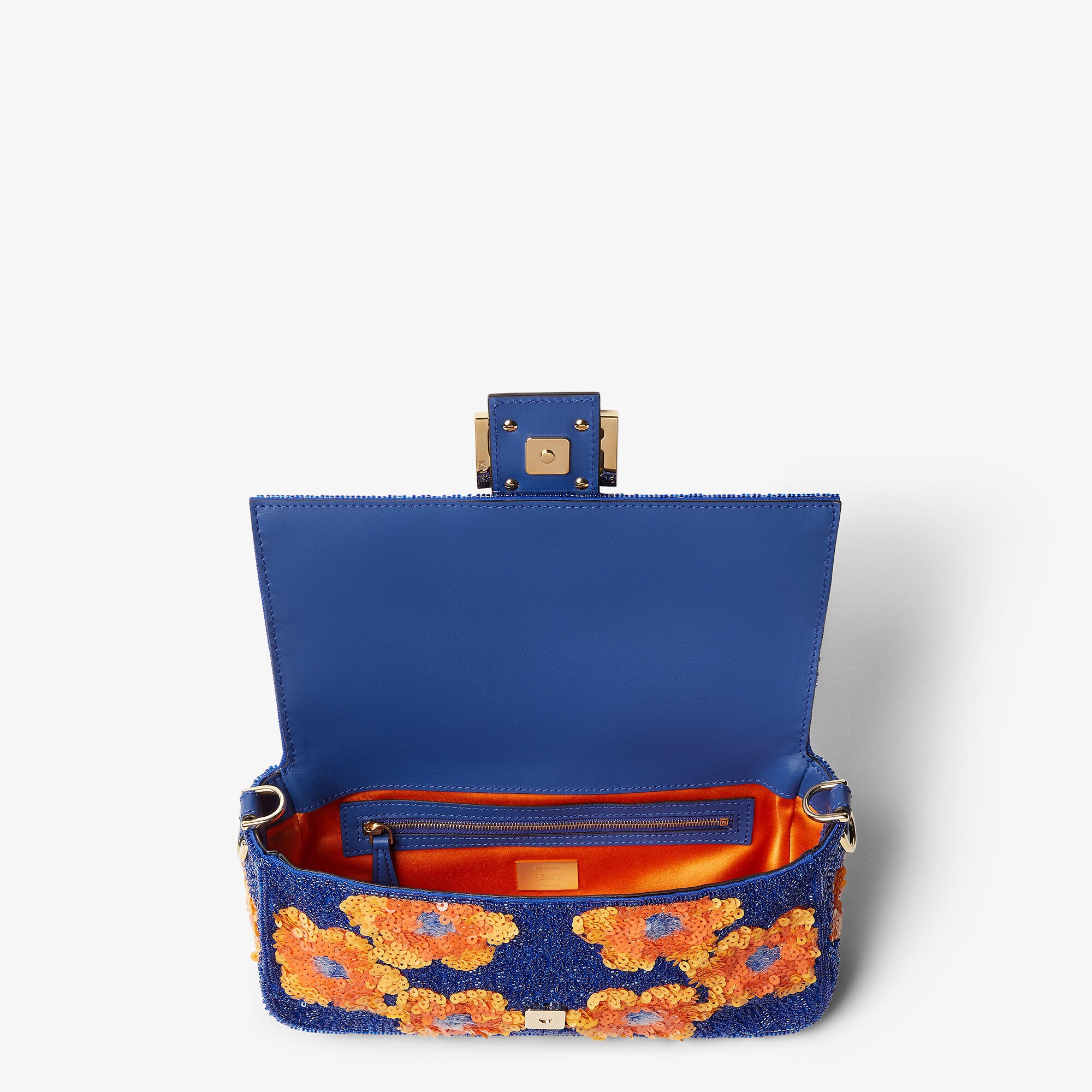 バゲット® スパンコールとクリスタル マルチカラー | Fendi