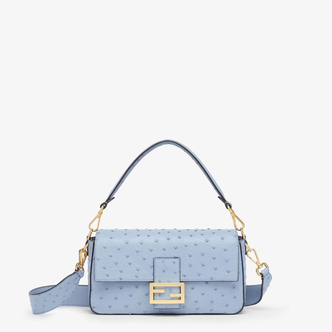 Fendi light store blue bag