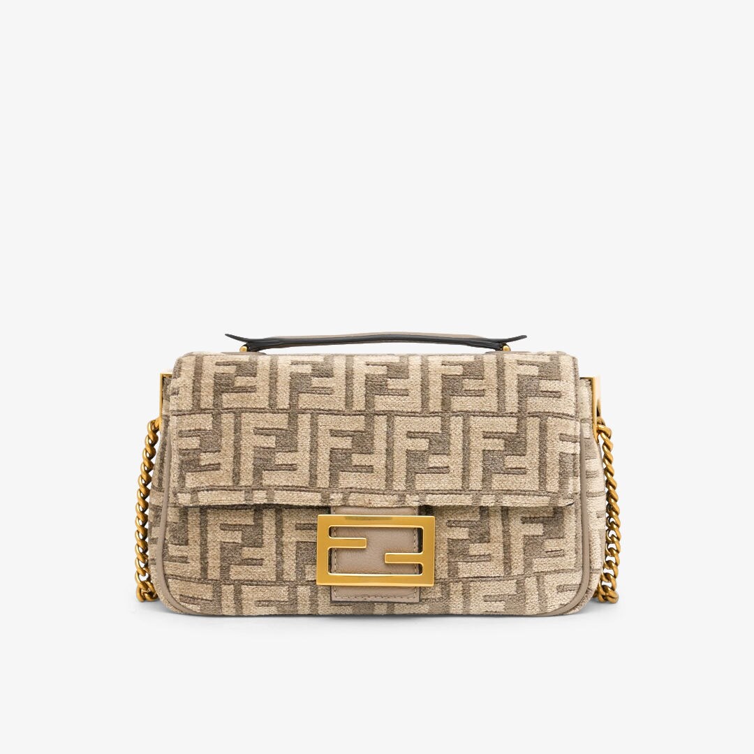 バゲット チェーン ミディ ファブリック マルチカラー | Fendi バゲット チェーン ミディ ファブリック マルチカラー | Fendi