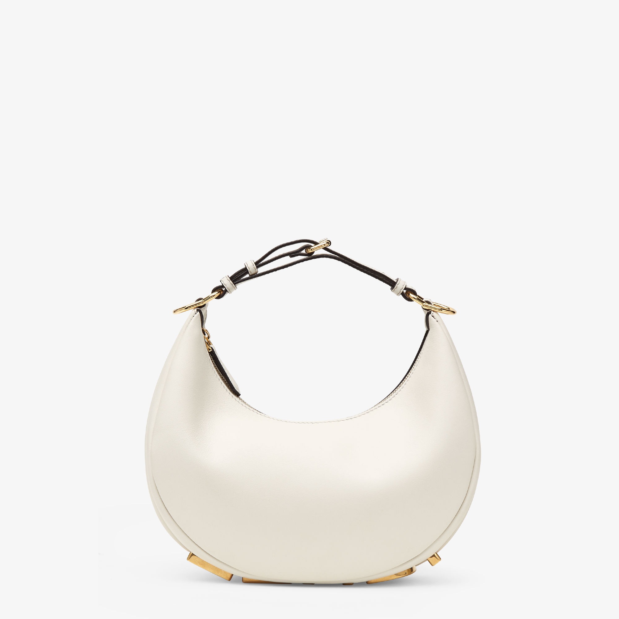 Fendigraphy Small - White leather bag | Fendi