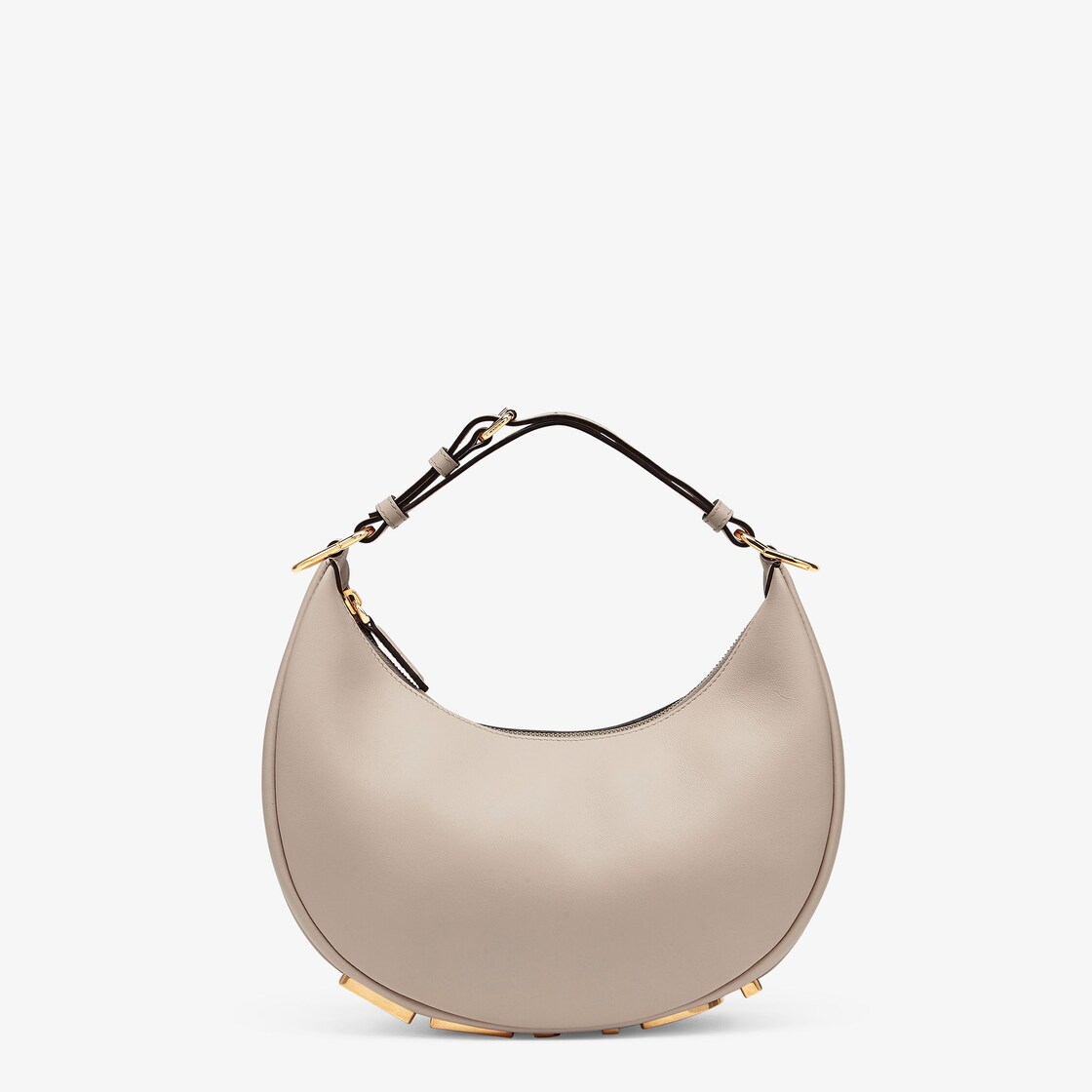 Fendi First Small - Dove grey leather bag