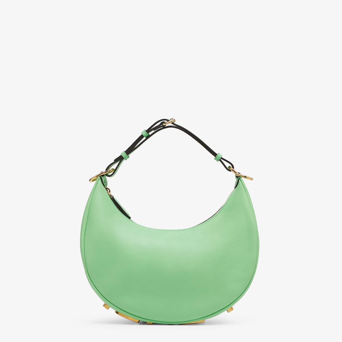 Fendigraphy Small - Green leather bag | Fendi