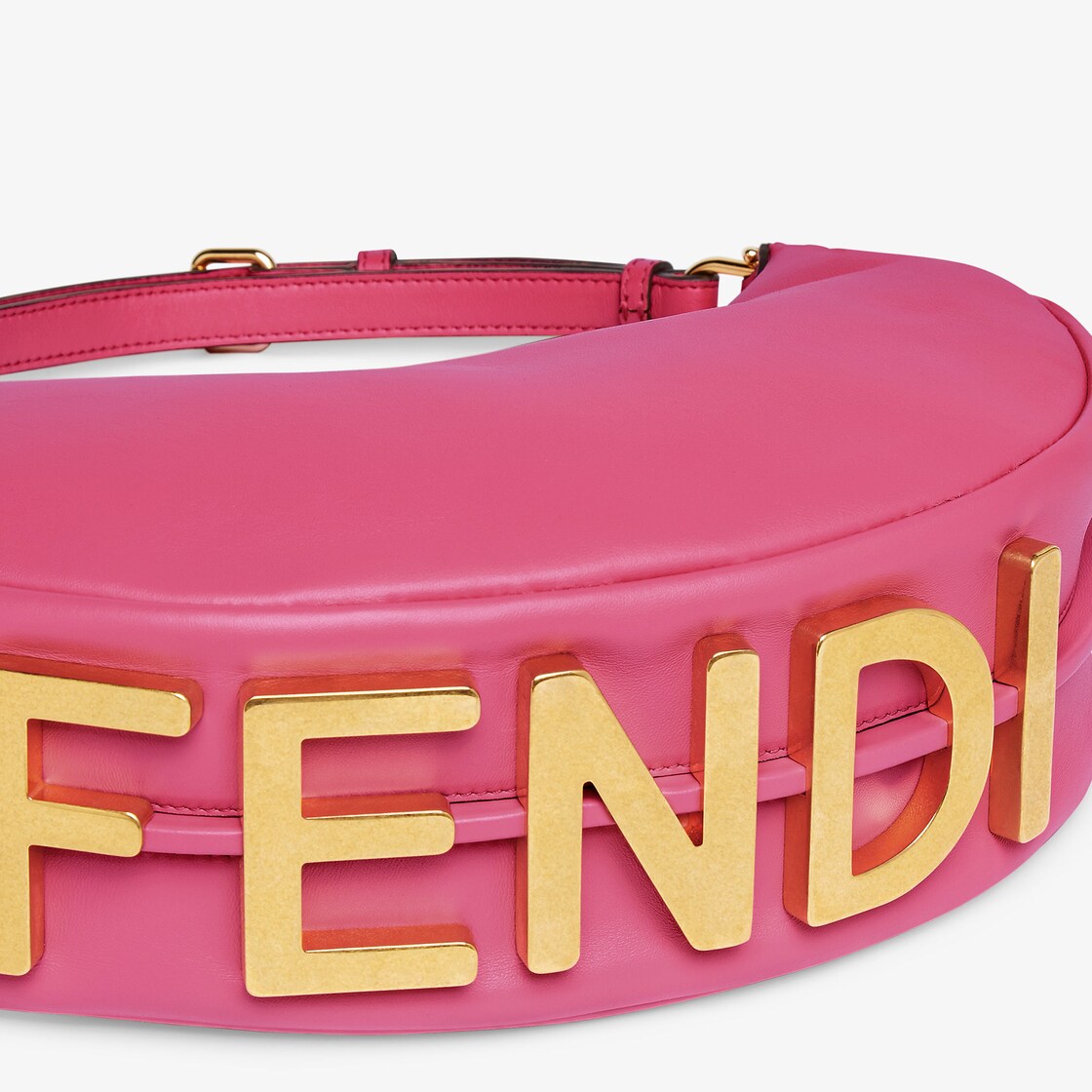 Fendi フューシャ ピンク リング Sサイズ - アクセサリー