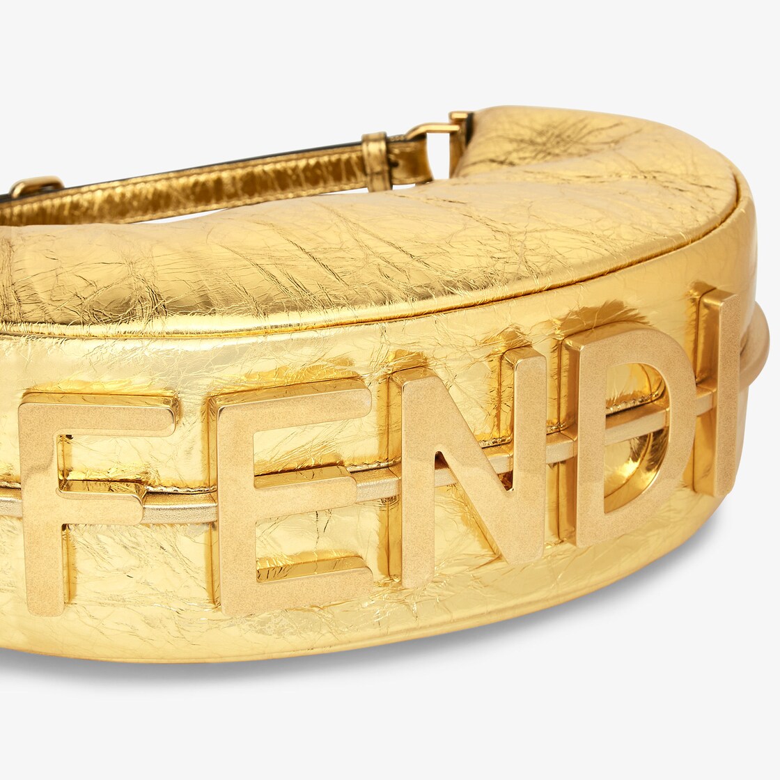 Fendigraphy Small Leather Gold - Image 6/6