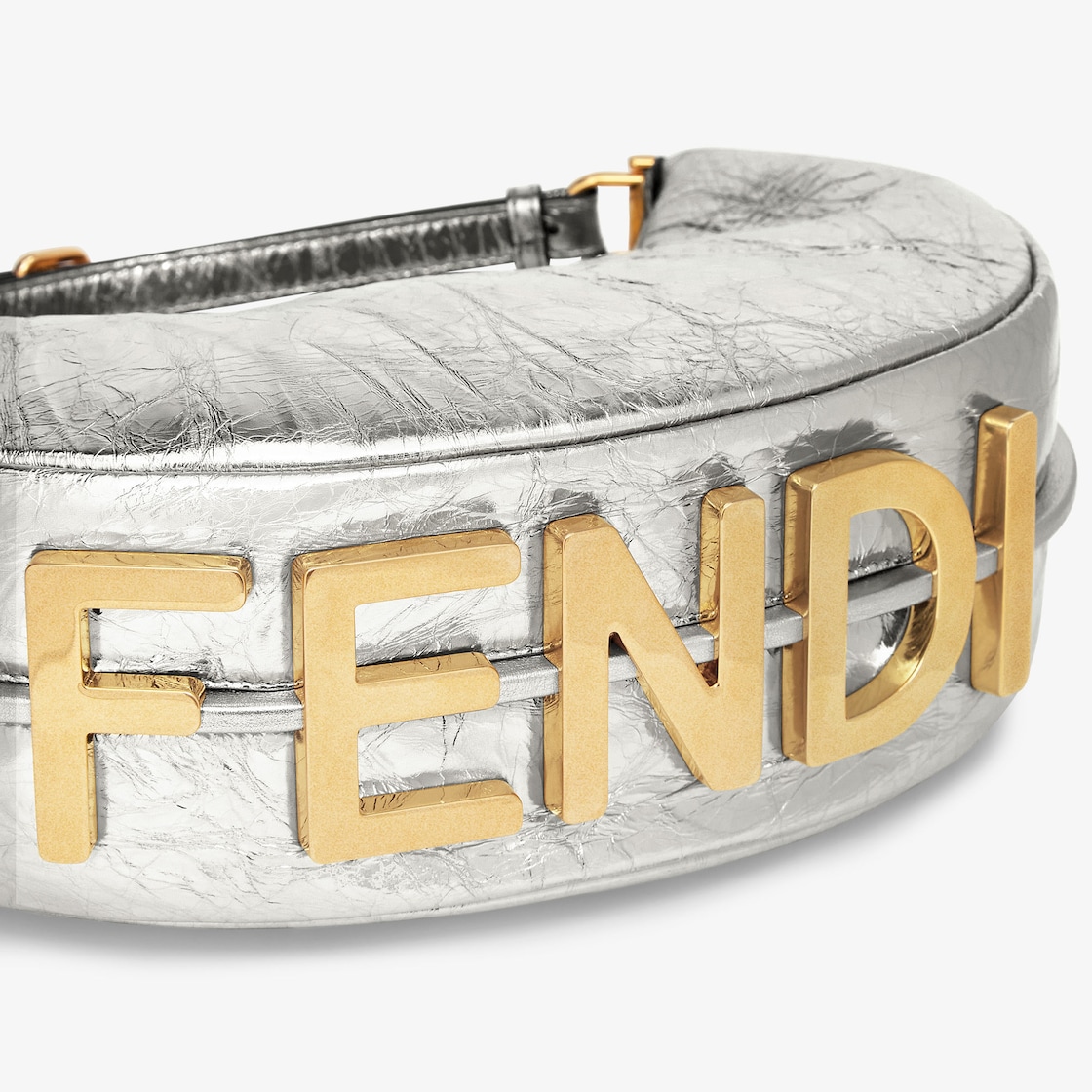 Fendigraphy Small Leather Silver - Image 6/6