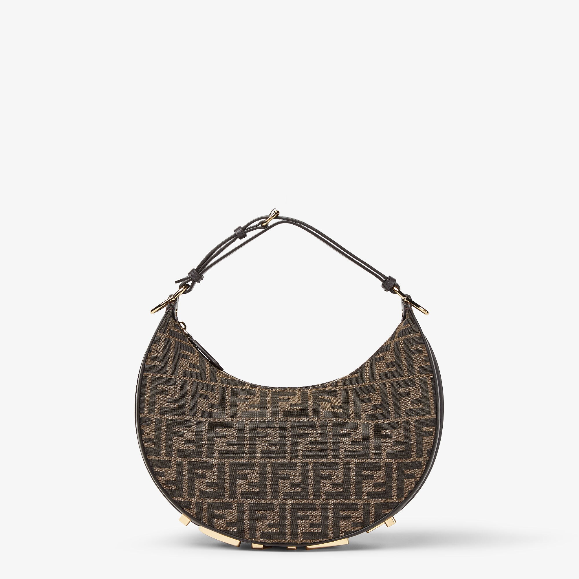 Fendigraphy Small Fabric Brown | Fendi