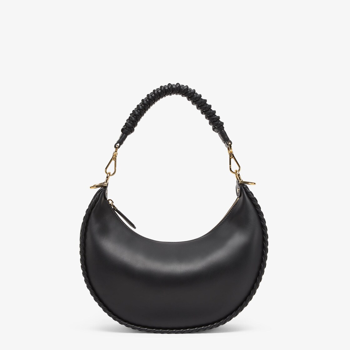 Fendigraphy Small - Black leather bag