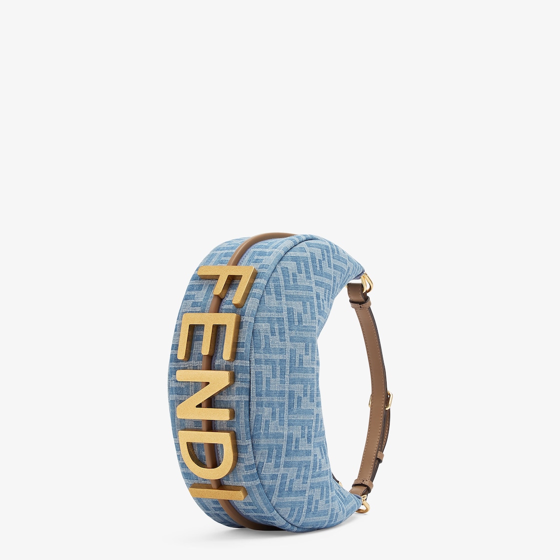 Fendigraphy Small Denim Light blue - Image 2/6