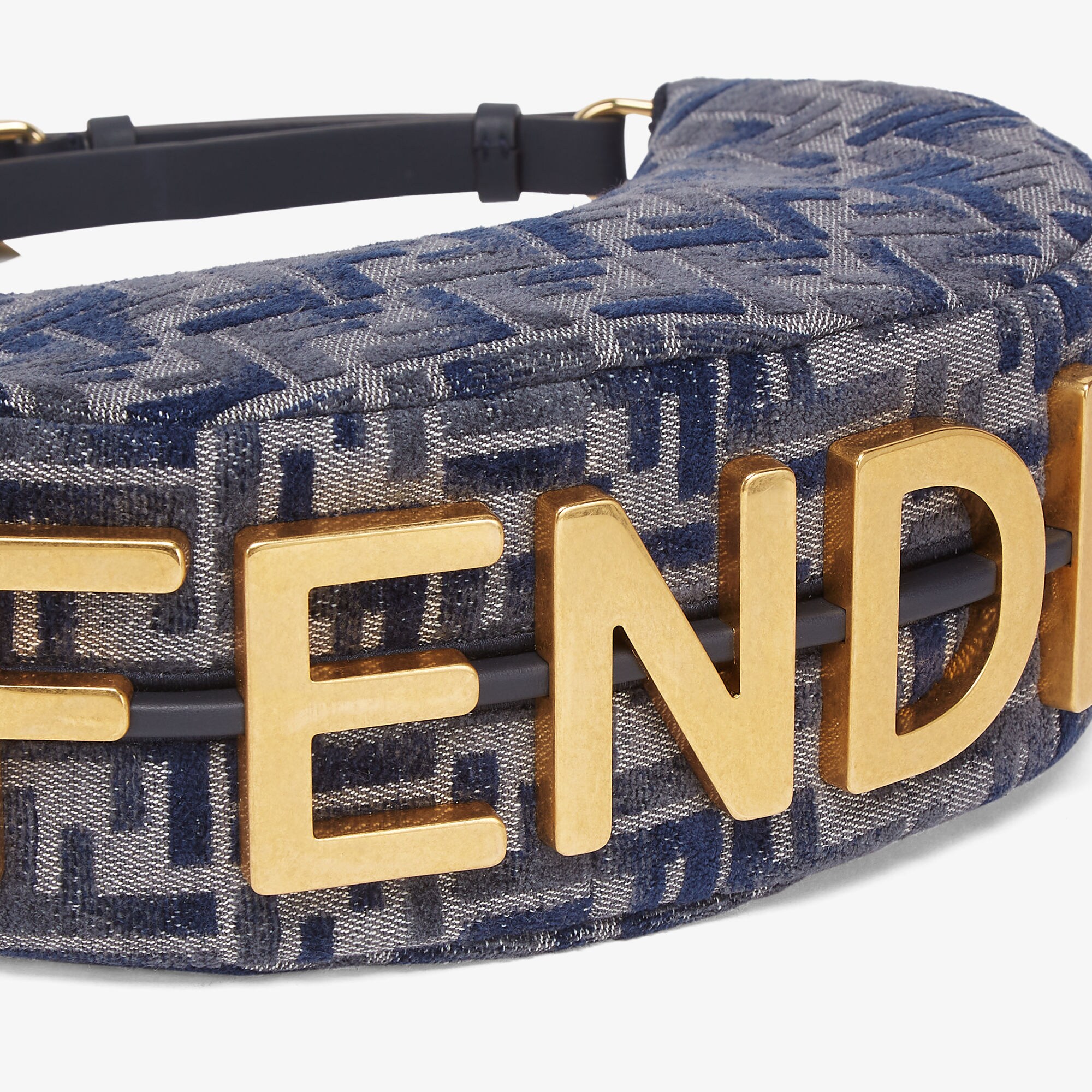 Fendigraphy Small Fabric Blue | Fendi