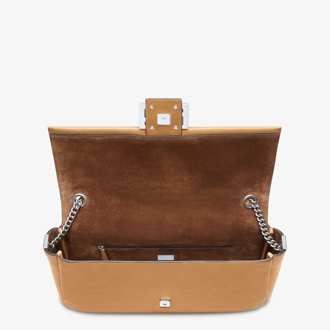 ショルダーバッグ・ポシェット FENDI BAGUETTE CHAIN LARGE LEATHER SHOULDER BAG Baguette Chain Large Leather Beige | Fendi