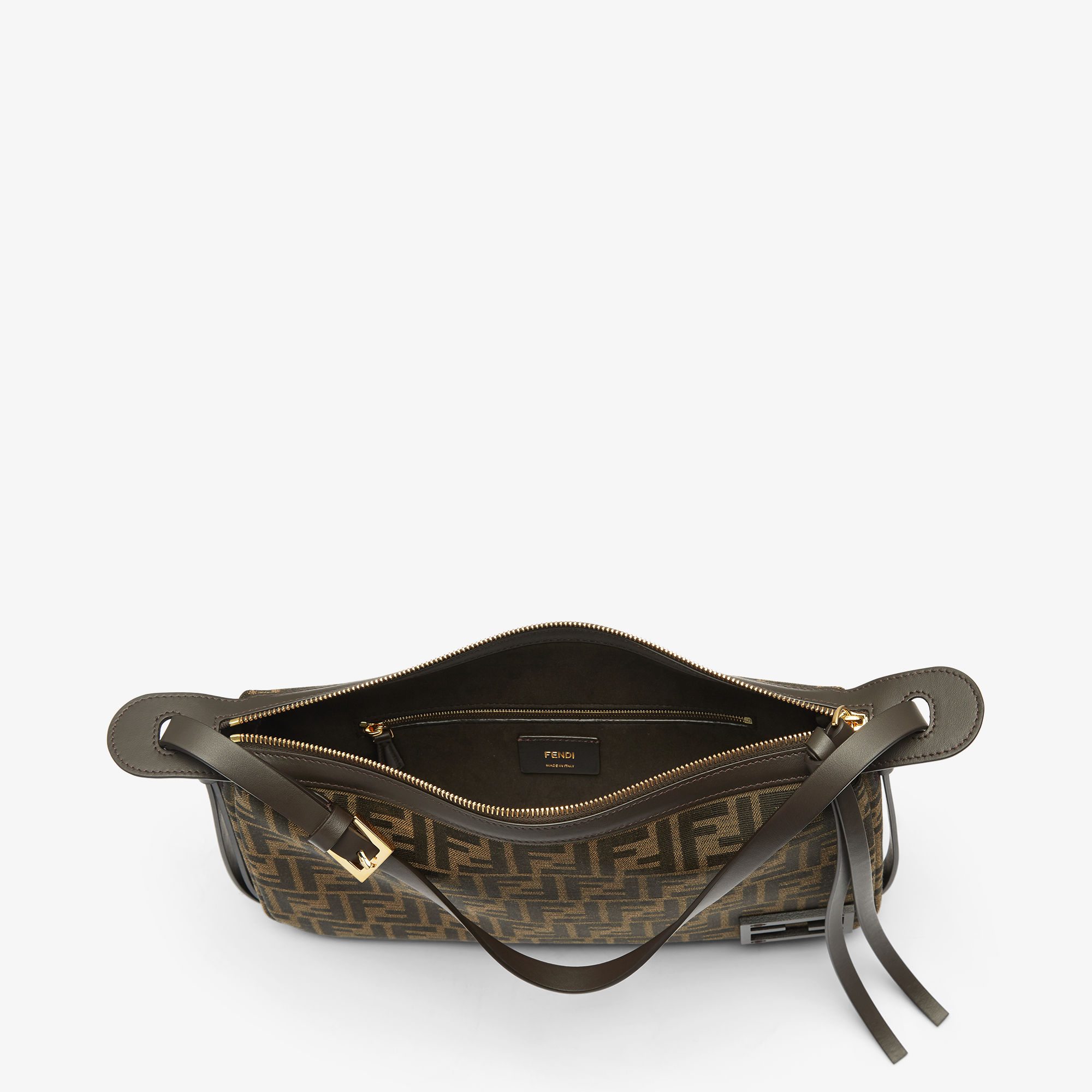 Simply Fendi Medium Fabric Brown | Fendi Simply Fendi Medium Fabric Brown | Fendi