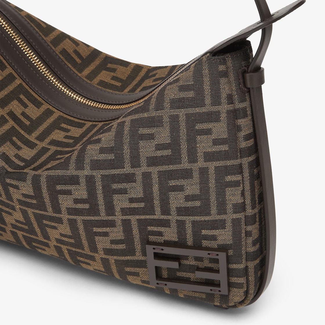 Simply Fendi Medium Fabric Brown | Fendi Simply Fendi Medium Fabric Brown | Fendi
