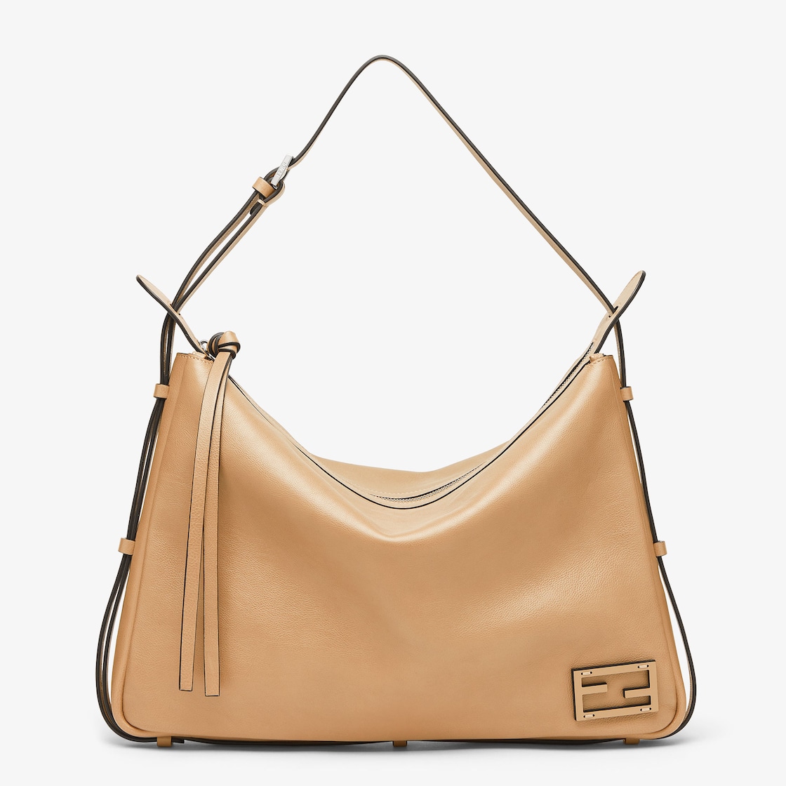 Simply Fendi Large Beige leather bag Fendi