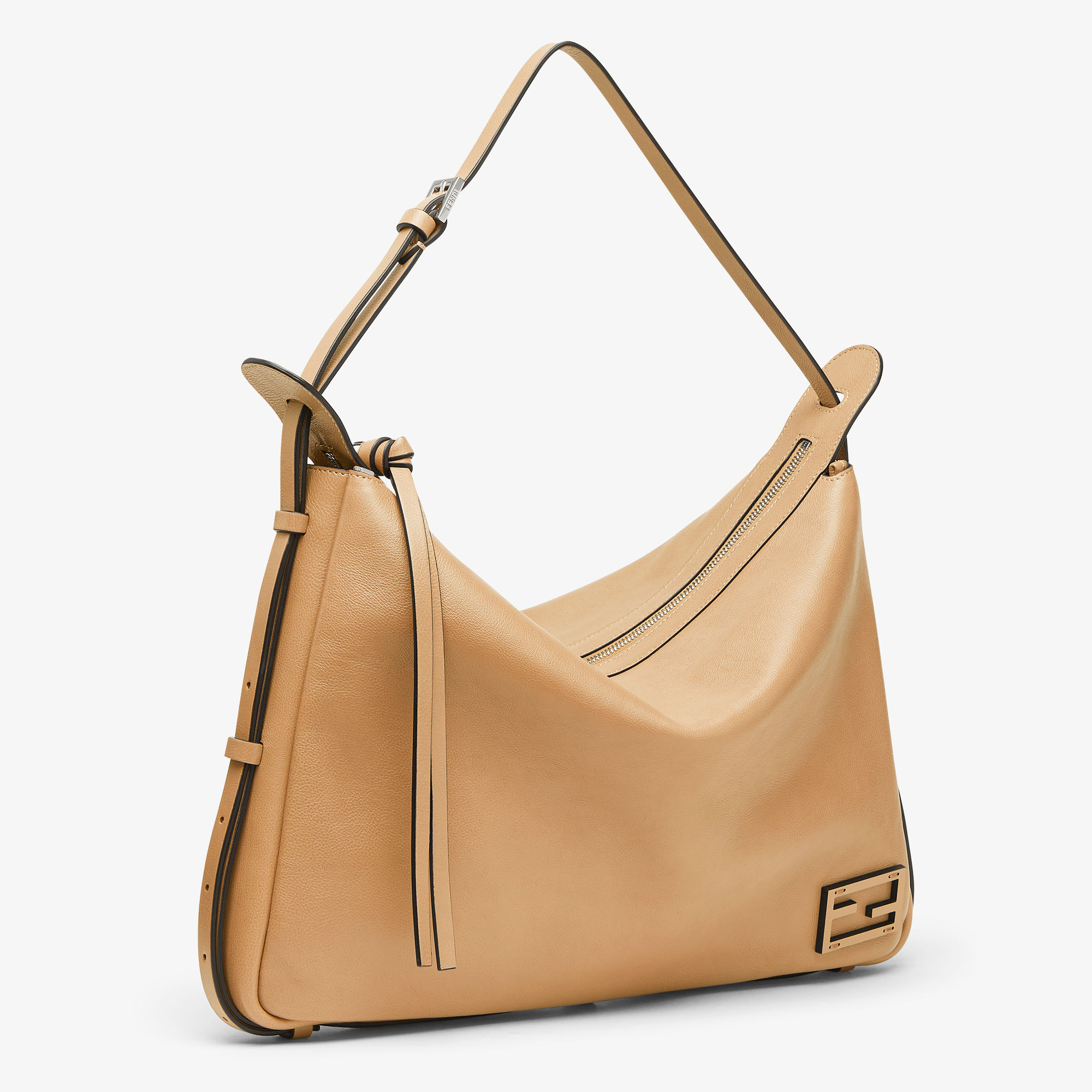 VIP【送料関税込】FENDI SIMPLY FENDI LARGE SHOULDER BAG Fendi - Simply Fendi Large Leather shoulder bag black - The