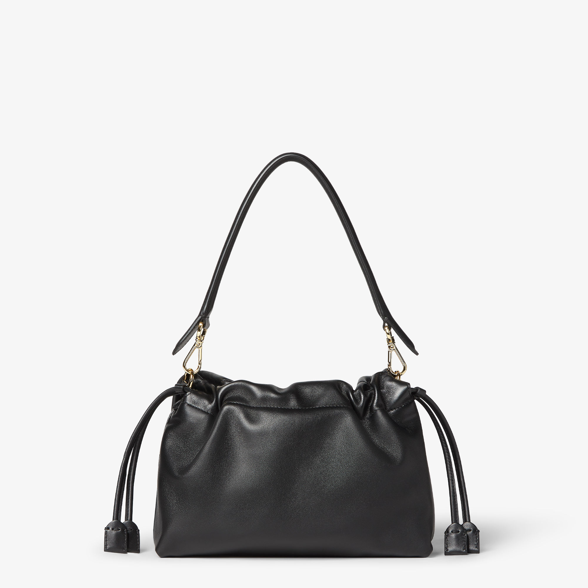 Mamma Baguette ミディアム レザー ブラック | Fendi