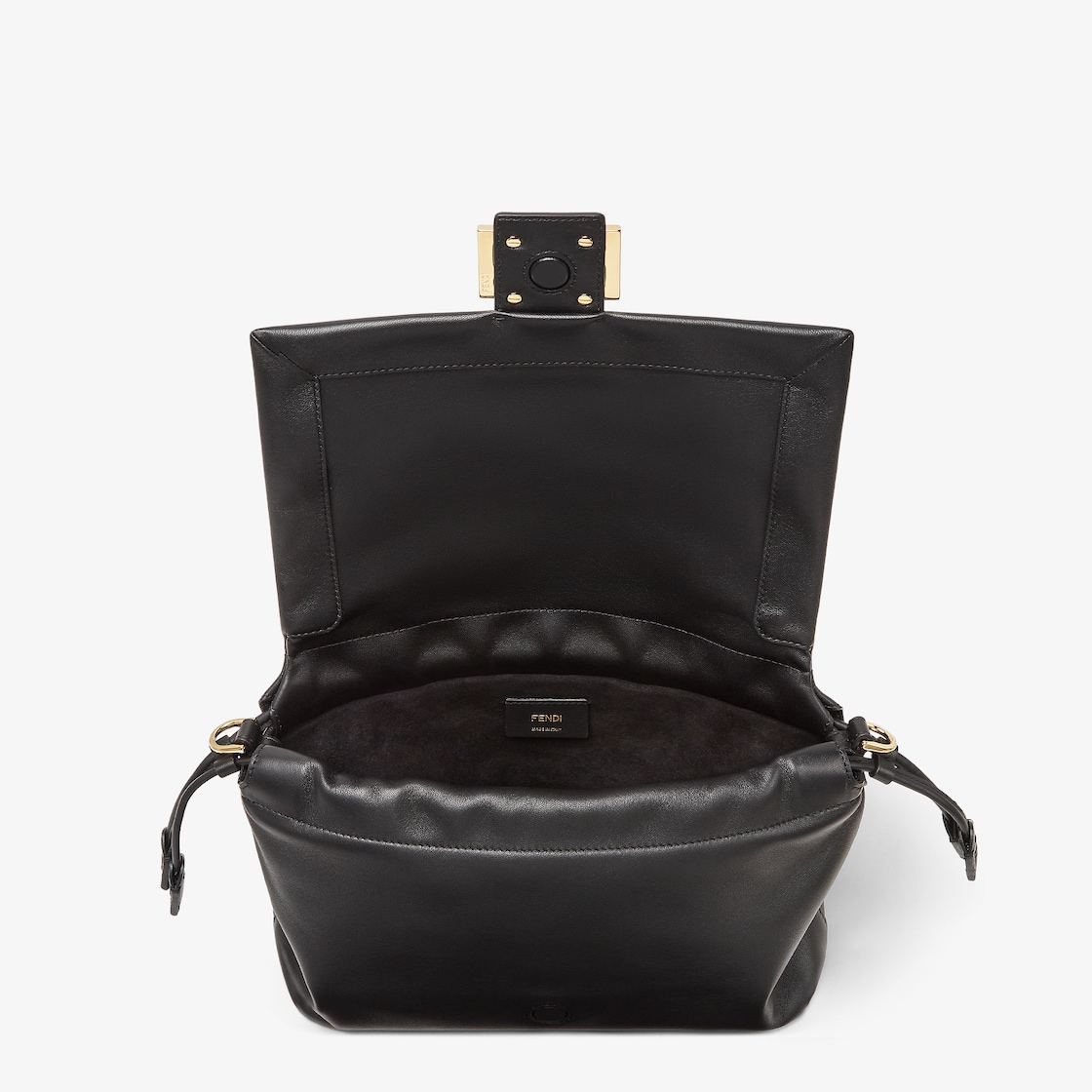 Mamma Baguette Medium Leather Black - Image 6/7