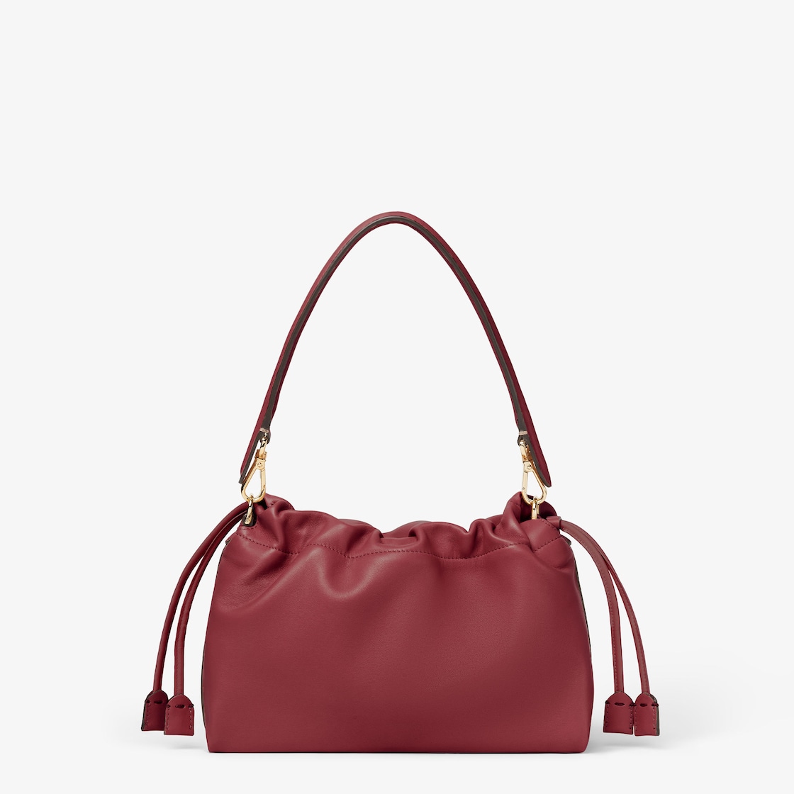 Mamma Baguette Medium Leather Red - Image 3/5