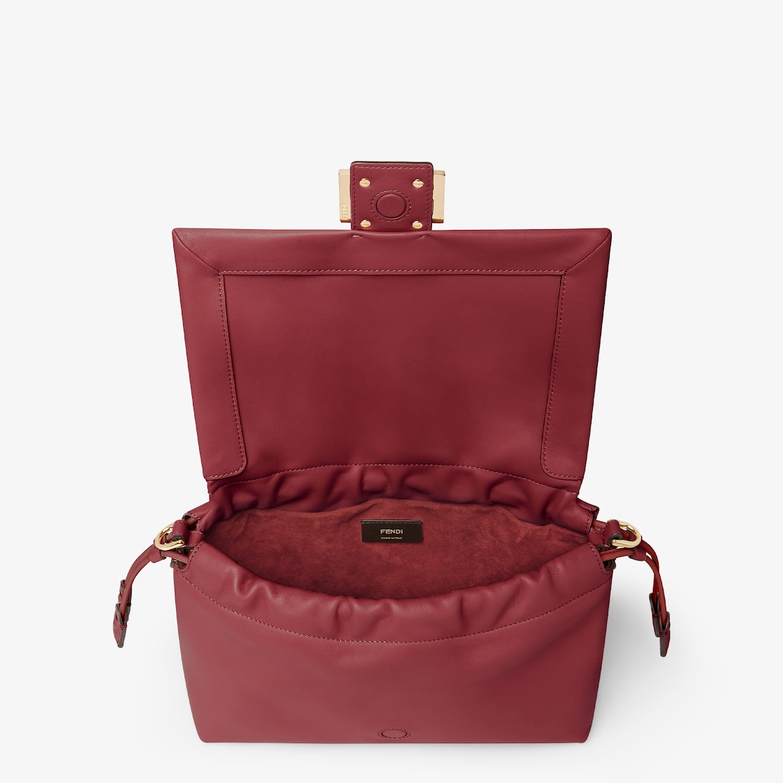 Mamma Baguette Medium Leather Red - Image 4/5