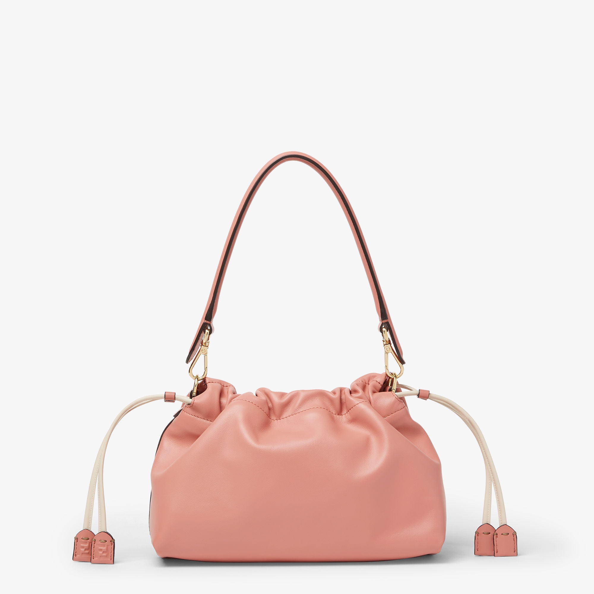 Mamma Baguette Medium Leather Pink | Fendi